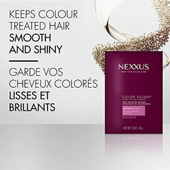 Nexxus Colour Assure Deep Moisture Hair Mask, for Colour Treated Hair, Deep Conditioning Hair Treatment, Protein Fusion Blend Made With Elastin and Quinoa 43g