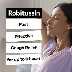 Robitussin Extra Strength Mucus & Phlegm Syrup, Alcohol Free, Cherry Flavour