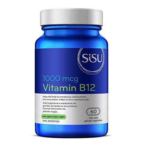 SISU B12 1000 mcg cyanocobalamin 60 VC