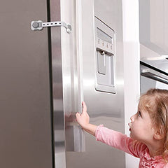 Dreambaby Twist 'N Lock Multipurpose Latch - Child Safety Locks - Grey - 6 Pack - Model L1445