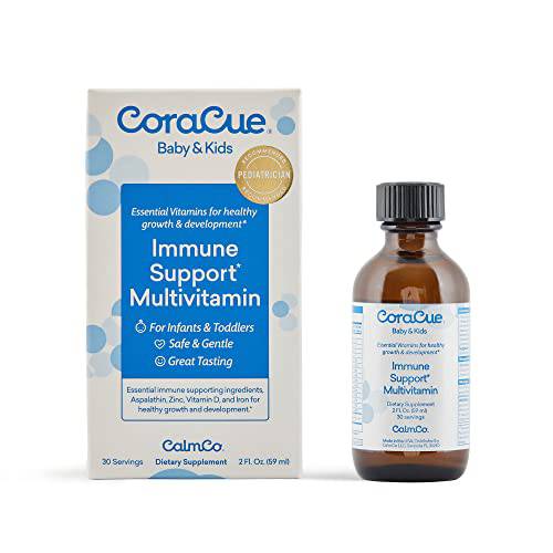 CoraCue Immune Support Liquid Multivitamin for Infants & Toddlers, 2 Ounce