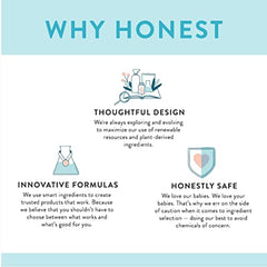 The Honest Company Clean Conscious Wipes | 99% Water, Compostable, Plant-Based, Baby Wipes | Hypoallergenic, EWG Verified | Terrazzo, 36 Count