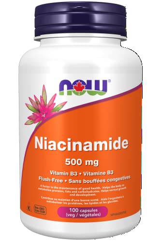 Now Niacinamide 500mg 100cap