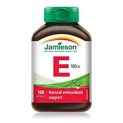 Jamieson Vitamin E 100 IU 100 Softgels