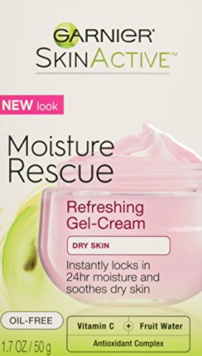 Garnier Moisture Rescue Refreshing Gel-Cream for Dry Skin. 24H Hydration, 50 mL