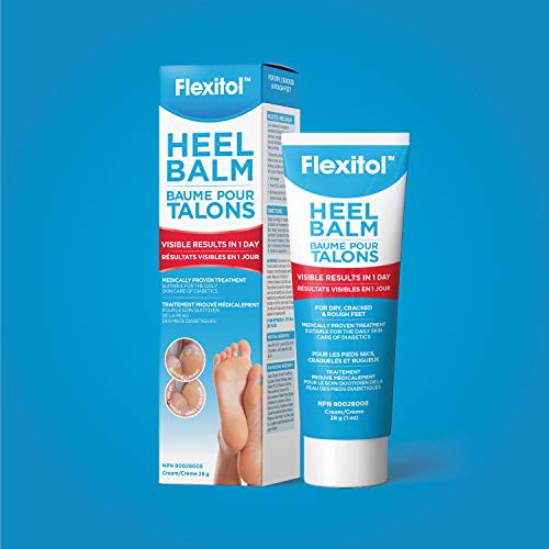 Flexitol Heel Balm - Super-Concentrated Moisturizer and Exfoliator, Diabetic Friendly, Pro-Vitamin B5, Vitamin E and L-Arginine, 28g