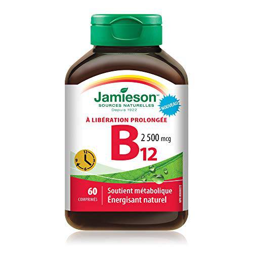 Jamieson Vitamin B12 Methylcobalamin 2,500 mcg Timed Release