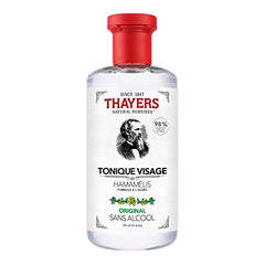 THAYERS Alcohol-Free Witch Hazel Original Face Toner Skin Care with Aloe Vera, Natural Gentle Facial Toner, for All Skin Types, 355mL