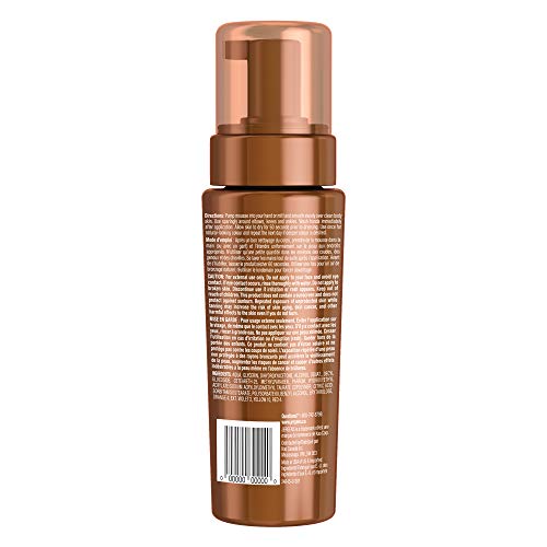 Jergens Natural Glow Instant Sun Sunless Tanning Mousse - Deep Bronze, 180 mL