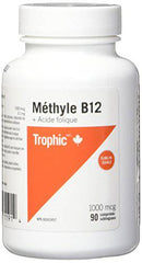 Trophic Methyl B12 + Folic Acid, 90 Count