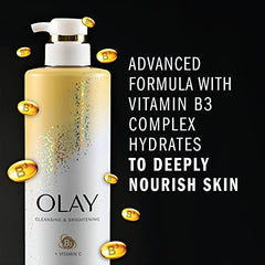 Olay Revitalizing & Hydrating Hand and Body Lotion with Vitamin C & Vitamin B3, 502 mL