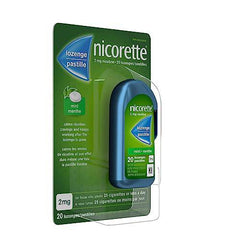 Nicorette Lozenge Mint 20 Nicorette Nicotine Lozenges, Quit Smoking Aid, Mint, 2mg 20 count