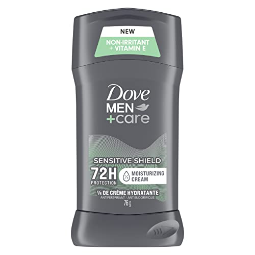 Dove Men+Care Antiperspirant Stick for 72H Sweat & Odour Protection Sensitive Shield with Vitamin E and ¼ Moisturizing Cream 76 g