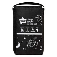 Tommee Tippee Sleeptime Portable Baby Travel Blackout Blind, Medium, Black (591075)