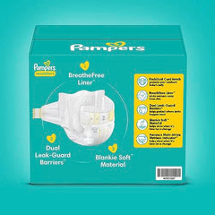 Diapers Size Newborn Preemie (<6 lb), 27 Count - Pampers Swaddlers Disposable Baby Diapers, Jumbo Pack (Packaging May Vary)