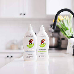 ATTITUDE Nature + Dishwashing Liquid Green Apple & Basil - Zecoya