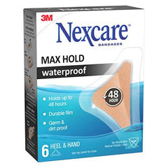 Nexcare™ Max-Hold Heel/Hand Waterproof Bandages