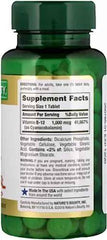 Nature's Bounty Vitamin B12 1000mcg 100 Tablets Helps the Body Metabolize Carbohydrates Fats and Proteins Helps in Normal Immune System Function and to Metabolize Energy, Multi-colored (Packaging May Vary)