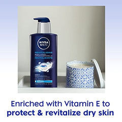 NIVEA Men Revitalizing Body Lotion for Normal Skin, 625 mL