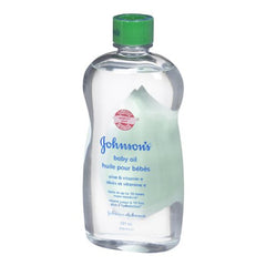 Johnson's Baby Oil with Aloe Vera, Vitamin E and Mineral Oil, 591 ml