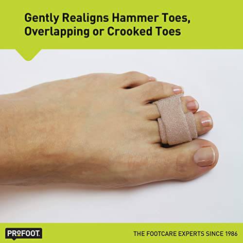 Profoot Toe Straight Hammertoe Wrap, 1 Pair