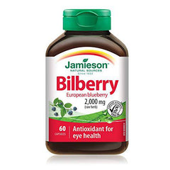 Jamieson Bilberry 2,000mg 60 Capsules