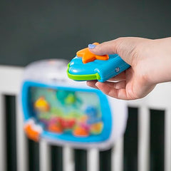 Baby Einstein Sea Dreams Soother Crib Toy with Remote, Lights and Melodies for Newborns and up