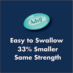 Advil Mini-gels 200 Mg Ibuprofen, Temporary Pain Reliever/Fever Reducer 30 Count