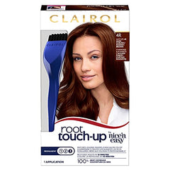 Clairol Root Touch-Up Permanent Hair Dye, 4R Dark Auburn / Reddish Brown Hair Color, 1 Count