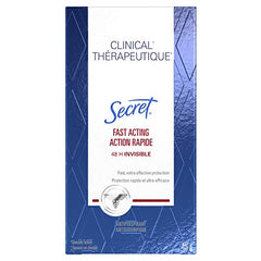 Secret Invisible Solid Antiperspirant and Deodorant, Fast Acting, 45 g