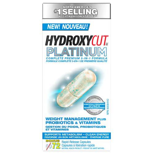 Hydroxycut Platinum Weight Management plus Probiotics & Vitamins