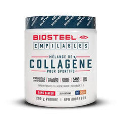 BioSteel Stackables Sport Collagen Blend, Hydrolyzed Collagen Non-GMO Formula, 20 Servings