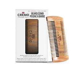 Cremo Dual-Sided Beard Comb That Is Static Free And Won't Pull Or Snag Facial Hair