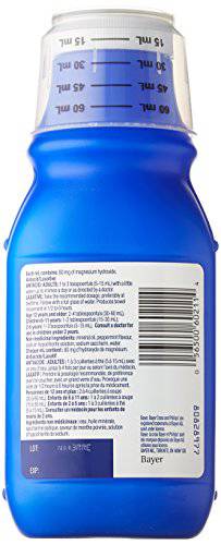 Bayer Phillips Milk of Magnesia Sugar Free Liquid, 350ml