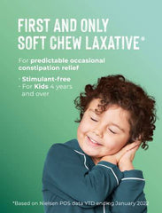 Dulcolax Soft Chews, Wild Berry, Dependable, Predictable, and Gentle, Laxatives for Fast Occasional Constipation Relief, Vegan, Stimulant-Free, Gluten-Free, For Kids Ages 4 & Over - 15 ct, Pink