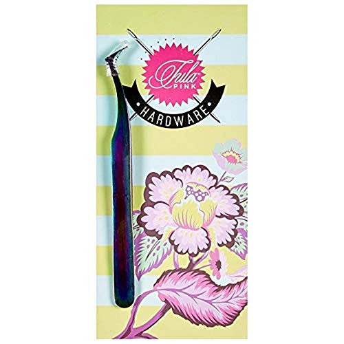 Tula Pink 4.5'' Swiss Style Tweezer