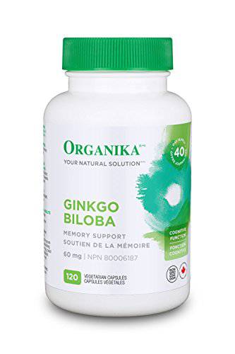 Organika Ginkgo Biloba Extract 120 Vcaps