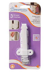 Dreambaby Drawer Catches, 3 Count