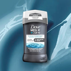 Dove Men+Care Deodorant Stick aluminum-free deodorant formula for 72H protection Clean Comfort with ¼ moisturizing cream 85 g