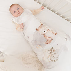 Glitter & Spice Baby Sleep Bag - Woodland Dreams 1.0 Tog, 6-18 Months