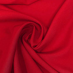 American Baby Company 100% Natural Cotton Percale Ruffled Crib Skirt, Red, Soft Breathable, for Boys and Girls