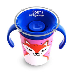 Munchkin Miracle 360˚ Trainer Cup, 6 Ounce, Fox