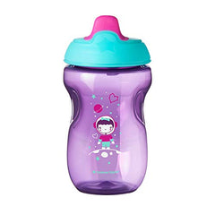 Tommee Tippee Non-Spill Toddler Sippee Cup, 9+ Months, 10 Oz, 3 Count, Girl