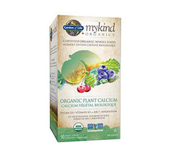 Garden of Life Mykind Organics Organic Plant Calcium, 90's A certified organic plant Calcium formula that includes Vegan D3 and Vitamin K2 as MK-7.Helps in the development and maintenance of bones and teeth.