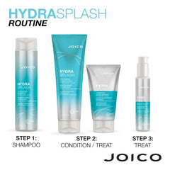 Joico HydraSplash Hydrating Masque for Fine to Medium Hair, Dry Damaged, Mask Treatment with Keratin & Coconut Oil, 150mL