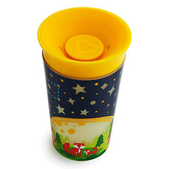 Munchkin-Miracle-360-Degree-Glow-in-The-Dark-Sippy-Cup,-9-Oz,-Camping,-Yellow