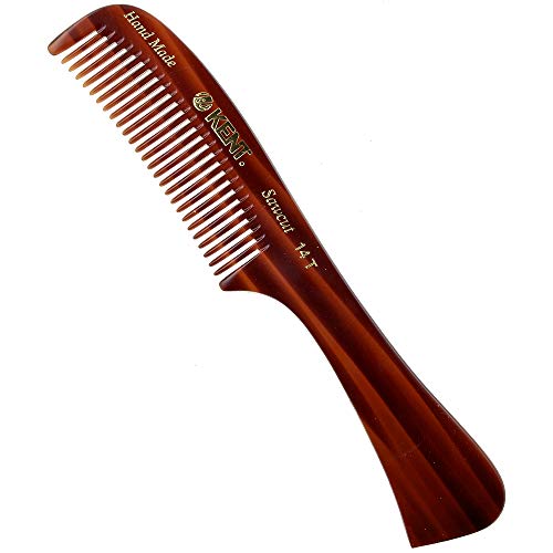 Kent 14T Handmade Sawcut Medium Size Rake Comb