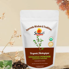 Sewanti Organic Guggulu Powder, NPN 80093757 100g (Rejuvenative Tonic)