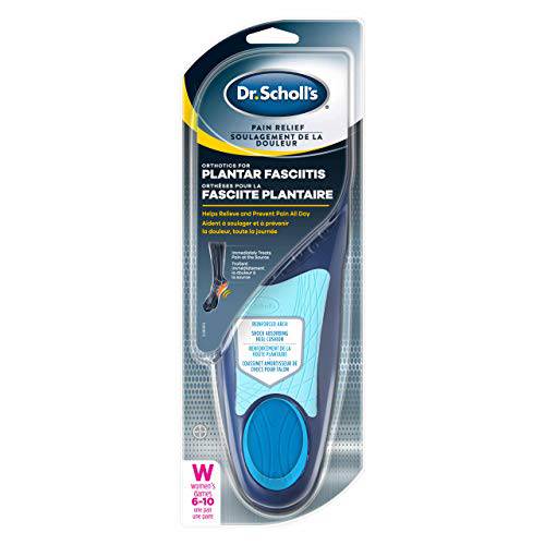 Dr. Scholl’s® Pain Relief Orthotics For Plantar Fasciitis, Women's, Sizes 6-10