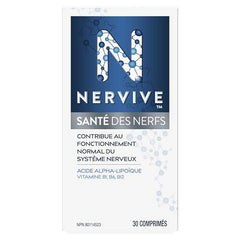 Nervive Nerve Health, for Nervous System, Alpha Lipoic Acid, ALA, Vitamins B1-Thiamine, B6, B12, 30-Day Supply, 30 Count